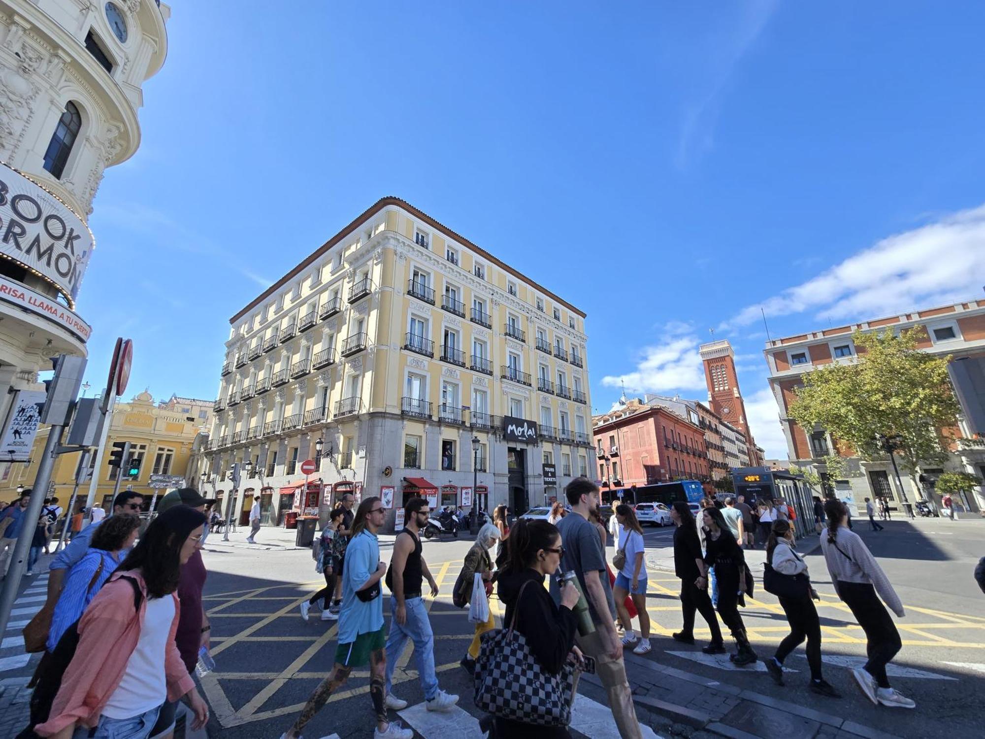 Hotel Ch Cruz Madrid Exteriér fotografie